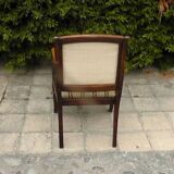 19th century armchair with crosses
