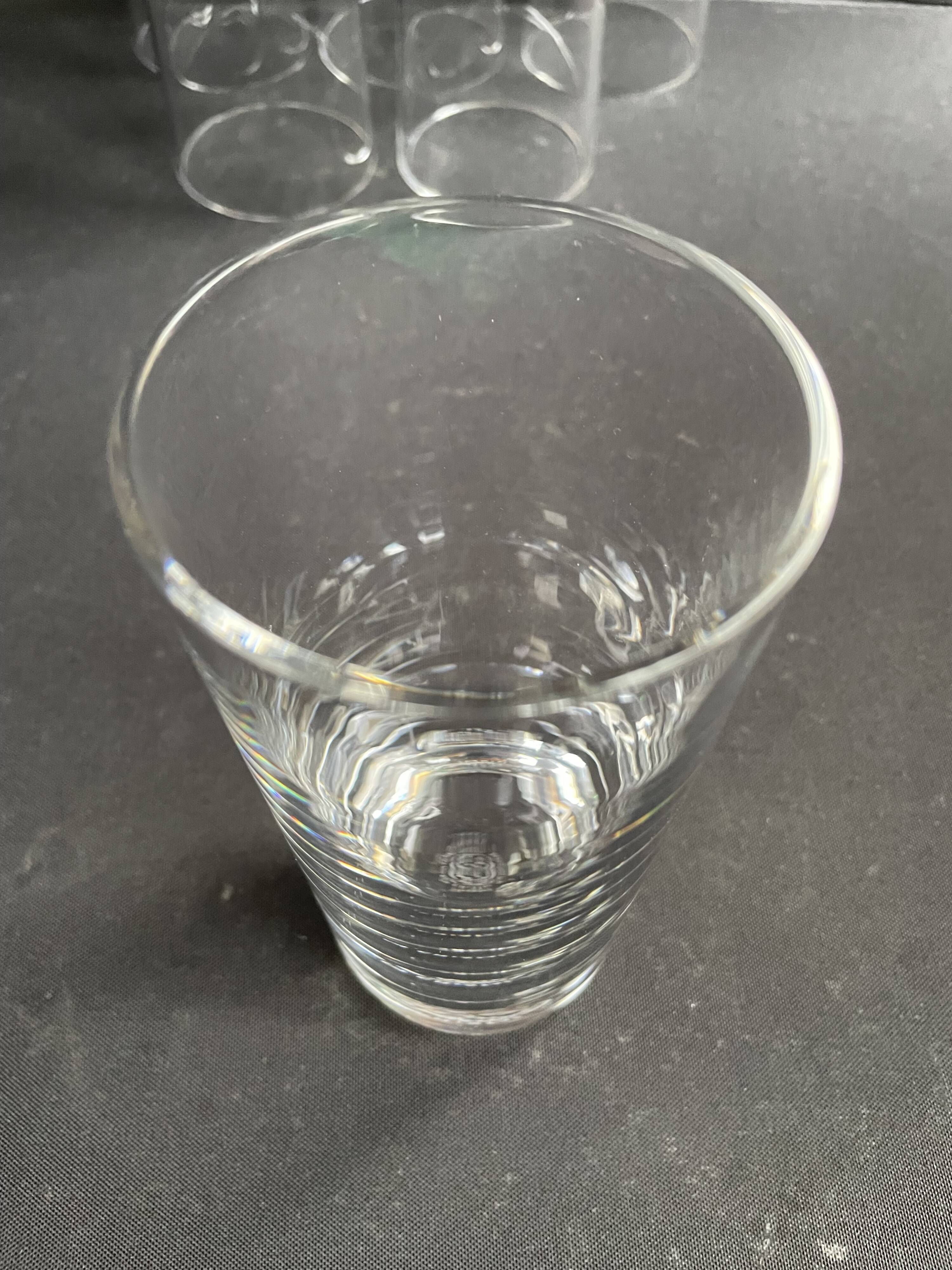 6 Baccarat Perfection Mugs