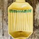 Old Vintage Asparagus Barbotine Dish