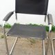 Black design armchair