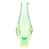 Mid-century modern vase, glass, Huta Zelezny Brod, Czechoslovakia, 1950s