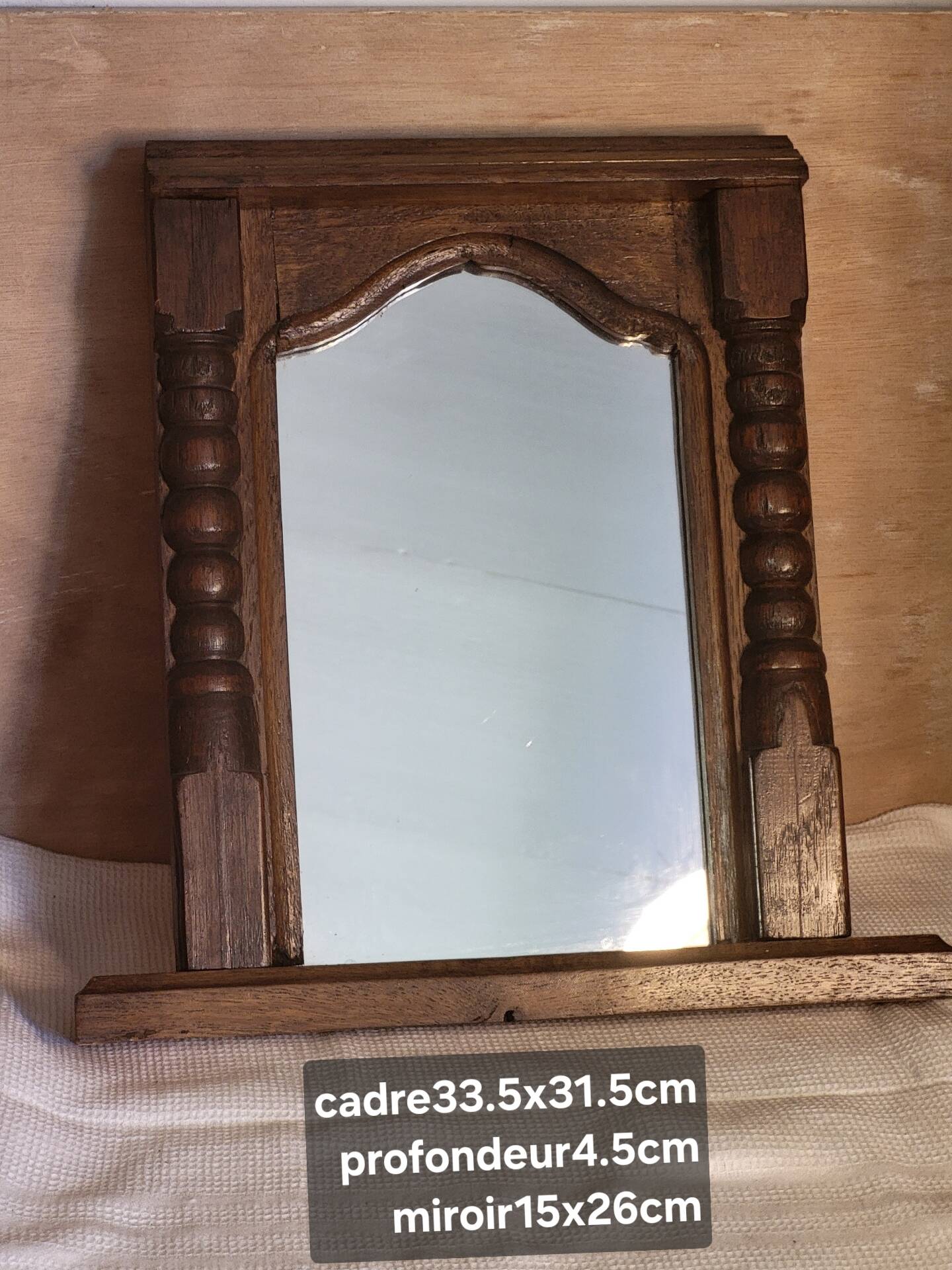 Miroir bois
