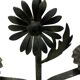 Cast iron candle holder