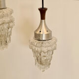 Brutalistic chandelier 3 light points