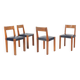 Pierre chapo - suite de 4 chaises mod. s24