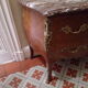 Commode 2 tiroirs Louis XV galbée en bois de rose