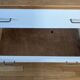 Vintage chest of drawers with compass feet