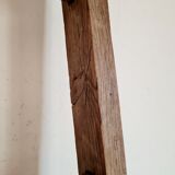 Country scale wearing right in old wood