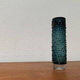 Brutalist Glass Bulb Vase Mid-Century Model F231 by Emil Funke for Gral