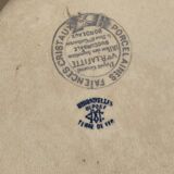 Iron earth tureen, Hirondelle model from the Lafitte factory in Bordeaux - old earthenware