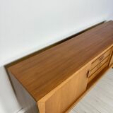 1960s Vintage Minimalistic Teak Sideboard by Bartels
