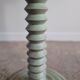 Patinated green gueridon