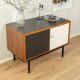 1950s black and white Sideboard