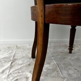 Mahogany restoration armchair
