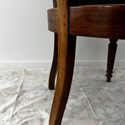 Restoration armchair in mahogany