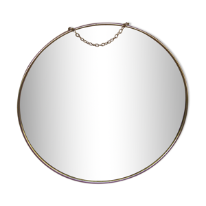 Miroir de barbier rond 30cm