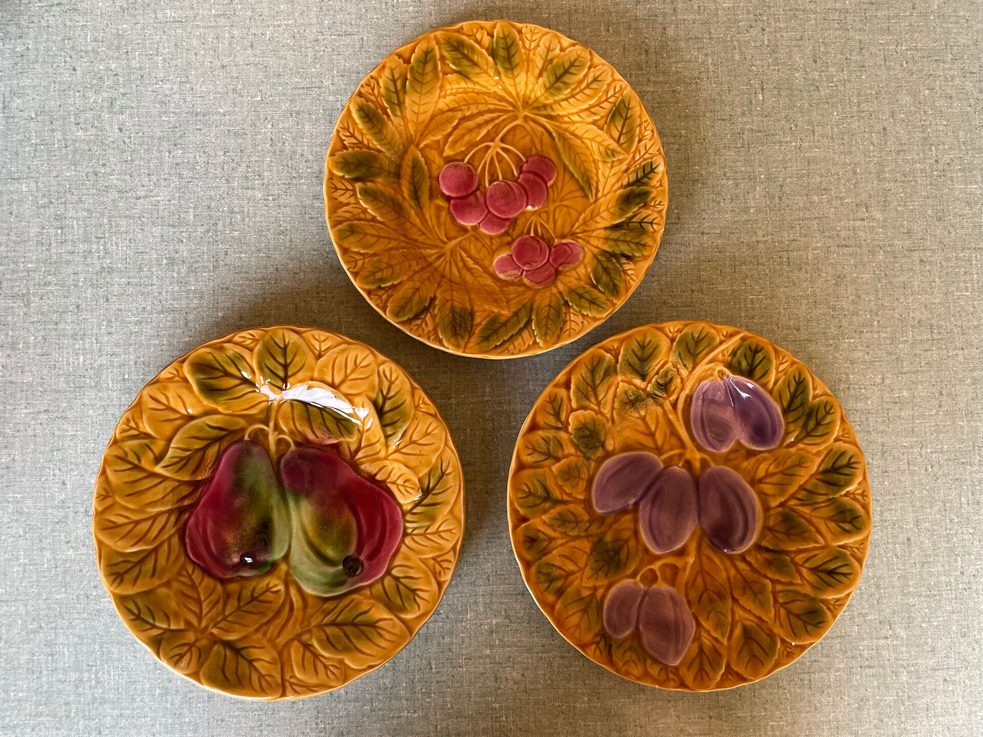 Dessert service Sarreguemines