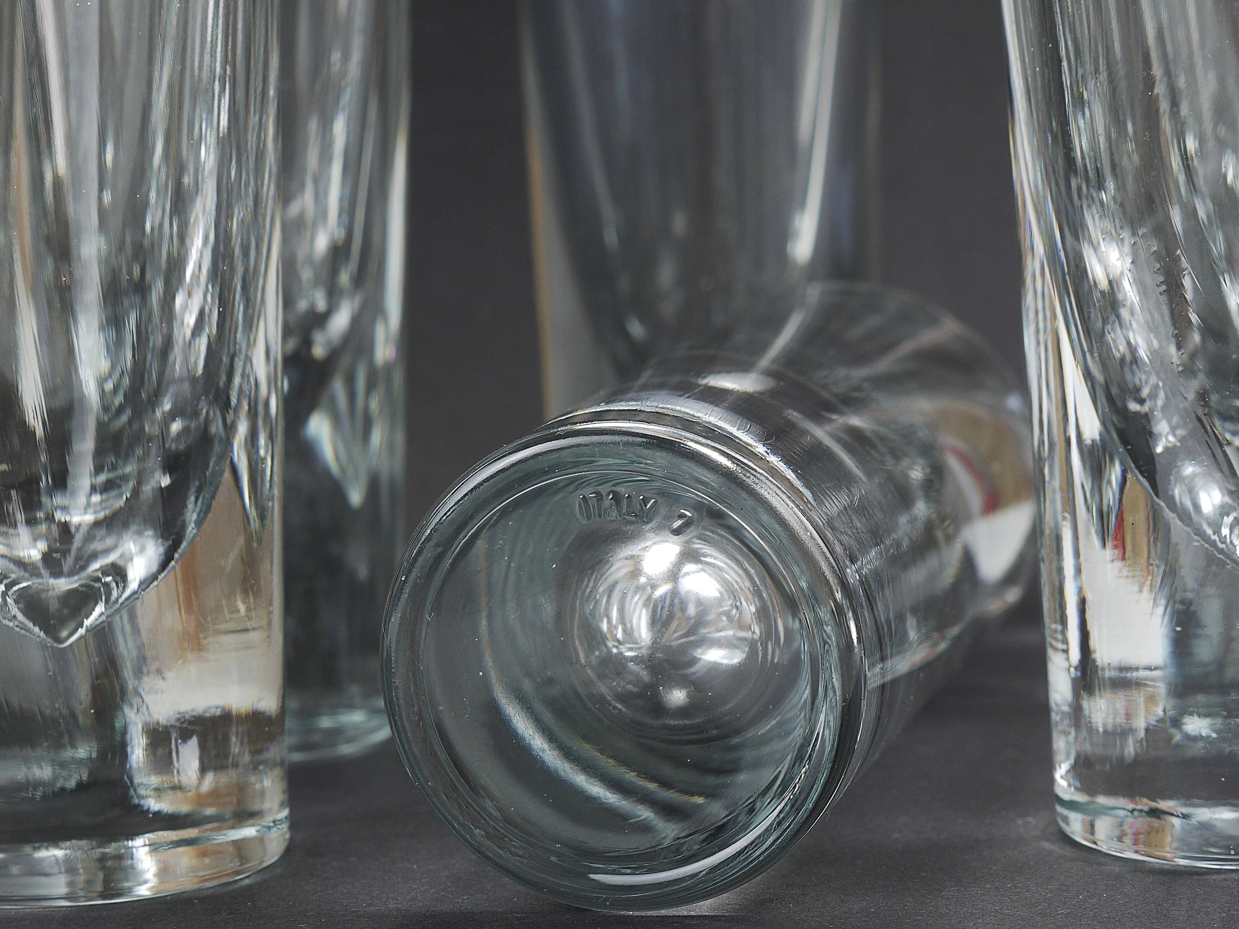 14 verres à boire solides Aperitif Bar Bullet Carlo Moretti, Italie, années 1970