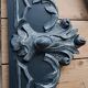 Fronton de meuble carbone patine lin