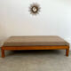 Wooden sofa design Regain France vintage 60s