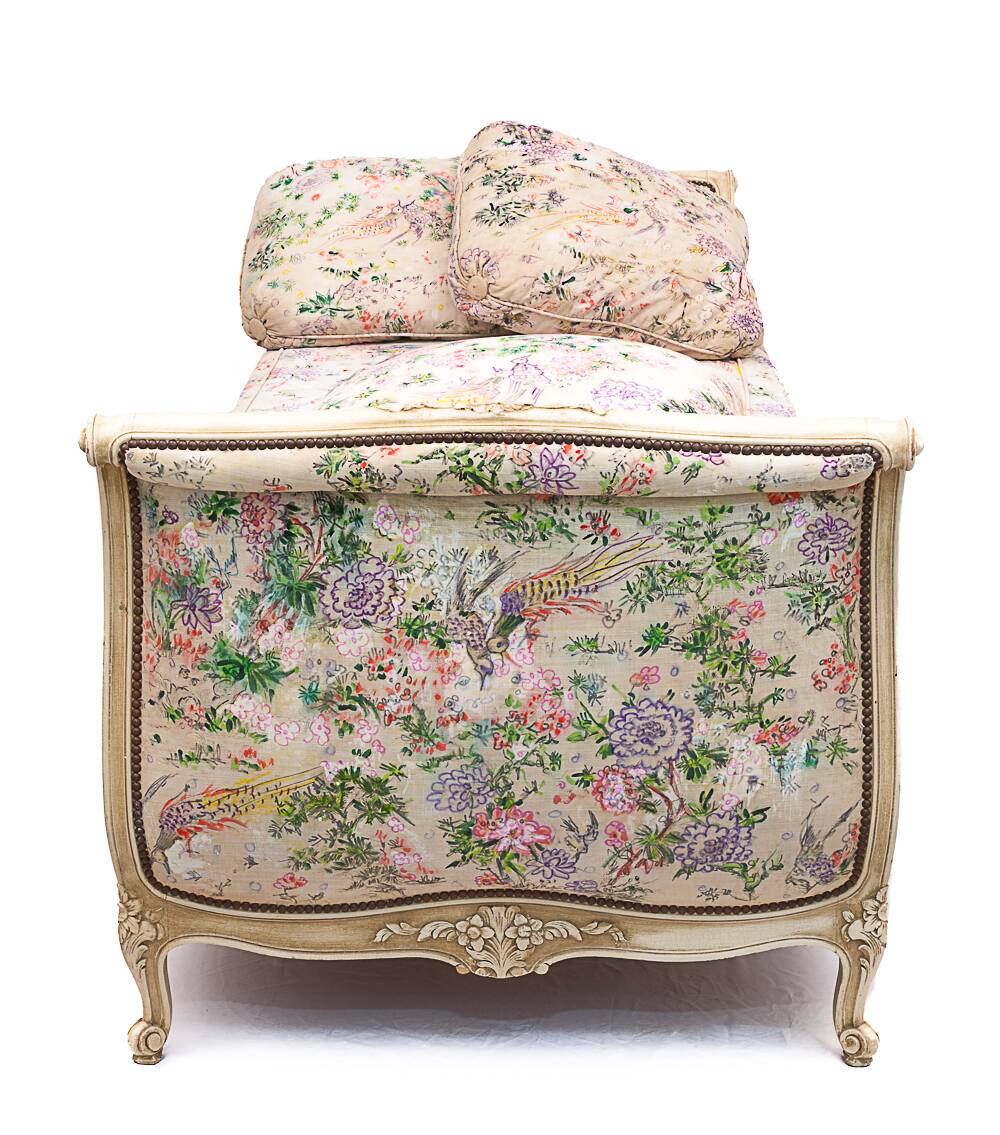 Vintage Upholstered Daybed