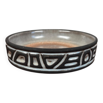 Bol de studio danois du milieu du siècle en poterie de Frank Keramik, années 1960