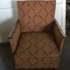 Set of 2 mid-century armchairs in walnut, brown colour - 1950s