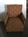 Set of 2 mid-century armchairs in walnut, brown colour - 1950s