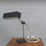 Cubic metal table lamp by Leclaire & Schäfer, 1960s