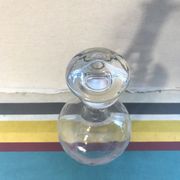 Old Carafe - Glass Bouchon Chiselled Vintage Wine Service