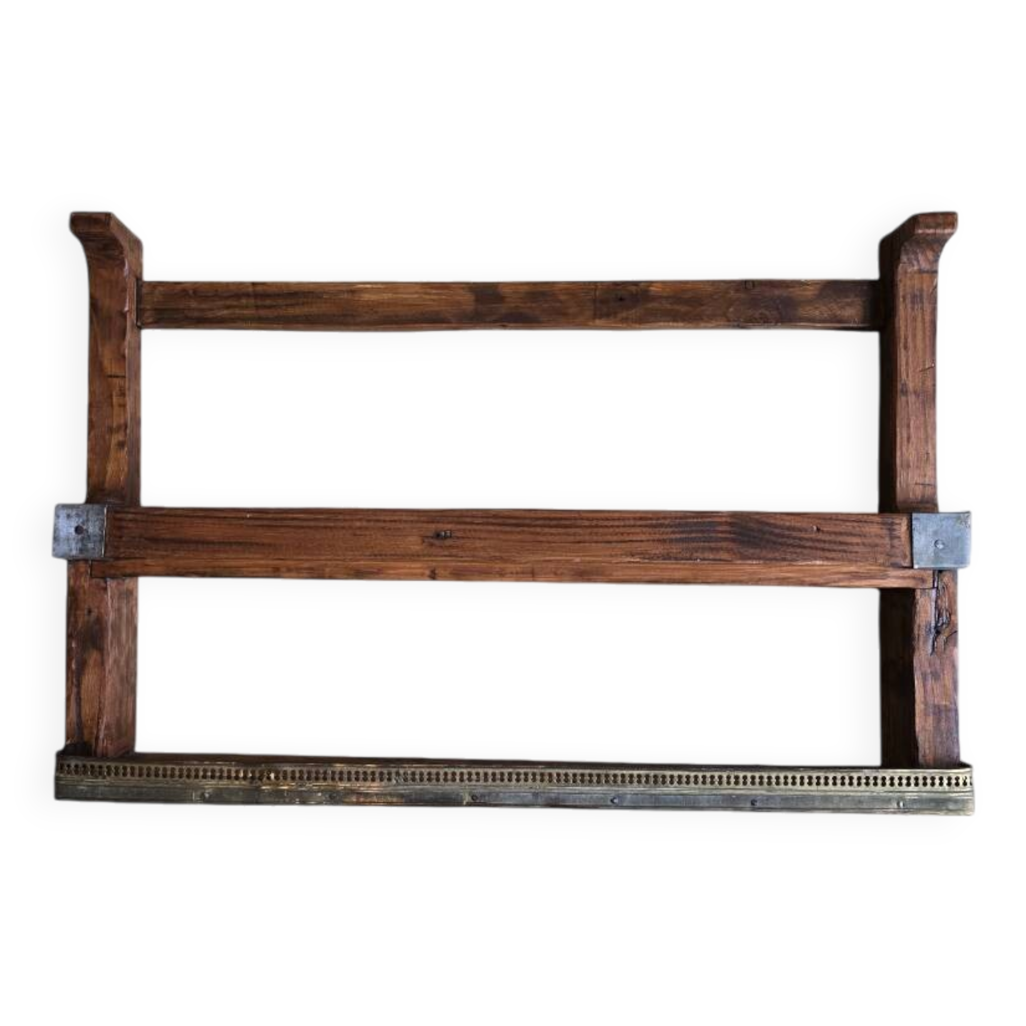 Old glass shelf