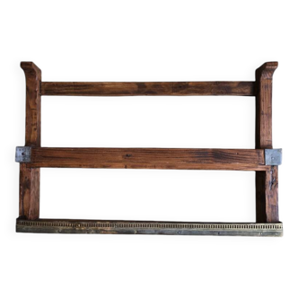 Old glass shelf