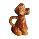 Vintage ceramic dog pitcher