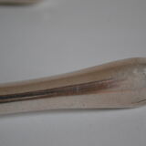 12 dessert knives old metal silver monogram