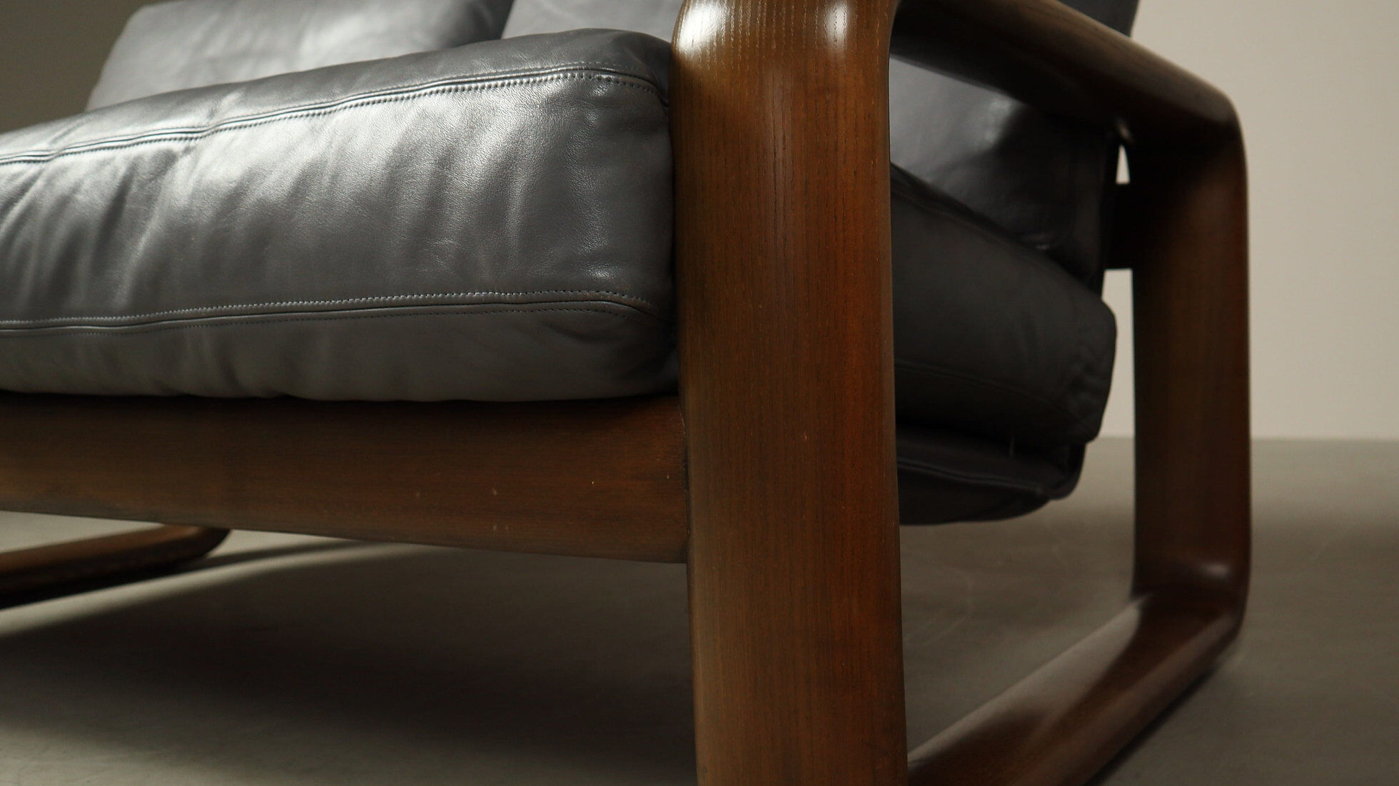 "Hombre" two-seat sofa by Burkhard Vogtherr for Rosenthal Furniture, 1970s