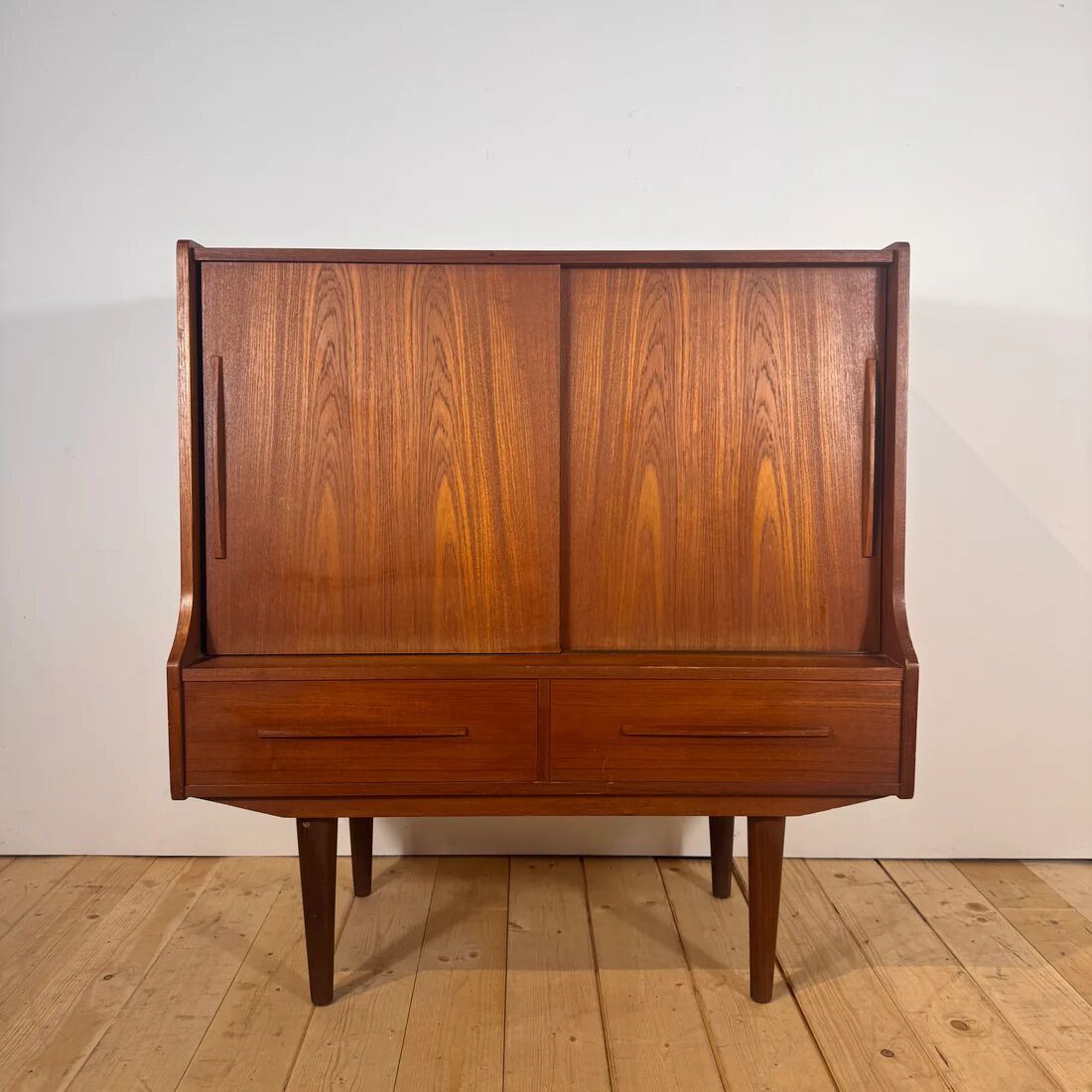 Danish teak bar cabinet, 1960s