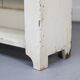 Large Painted Rustic Farmhouse Country Shelving Unit Cabinet