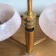 Golden chandelier by Maison Sciolari