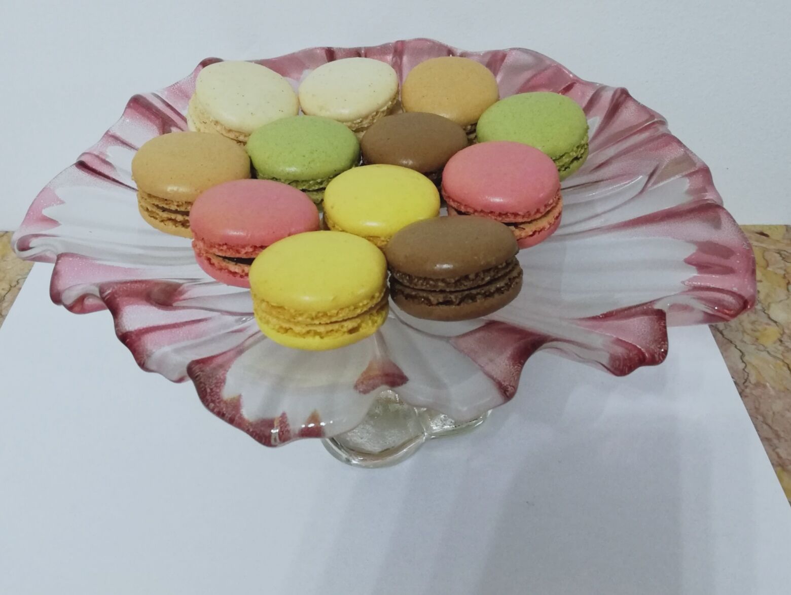 Mikasa frosty crystal standing dessert dish