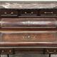 Secretary - Bonheur du Jour with pearly Louis XVI style system