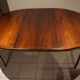 Table de repas danoise en palissandre de rio vv mobler