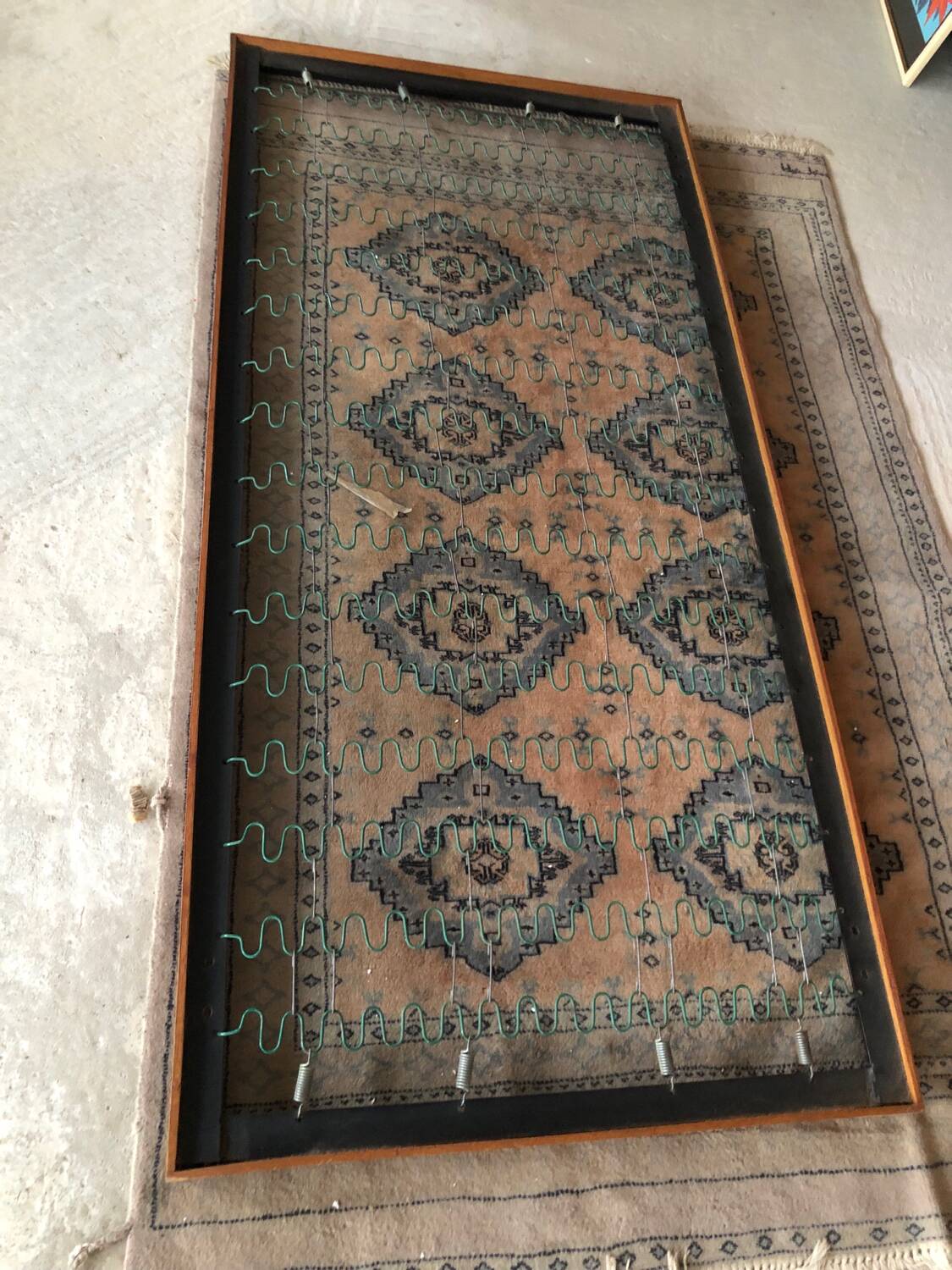 Set of 2 single beds Vintage 70s