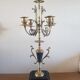 Chandelier laiton et marbre