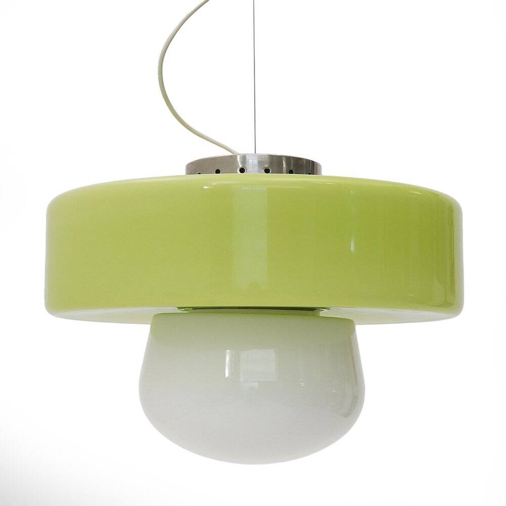 Lustre en verre vintage dans le style de Carlo Nason, années 1970