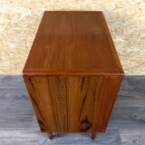 1960s 1970s Teak Sideboard Credenza Cabinet Danish Modern Design Denmark