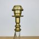 Hollywood Regency lamp in brass and plexiglass, 1970s.
