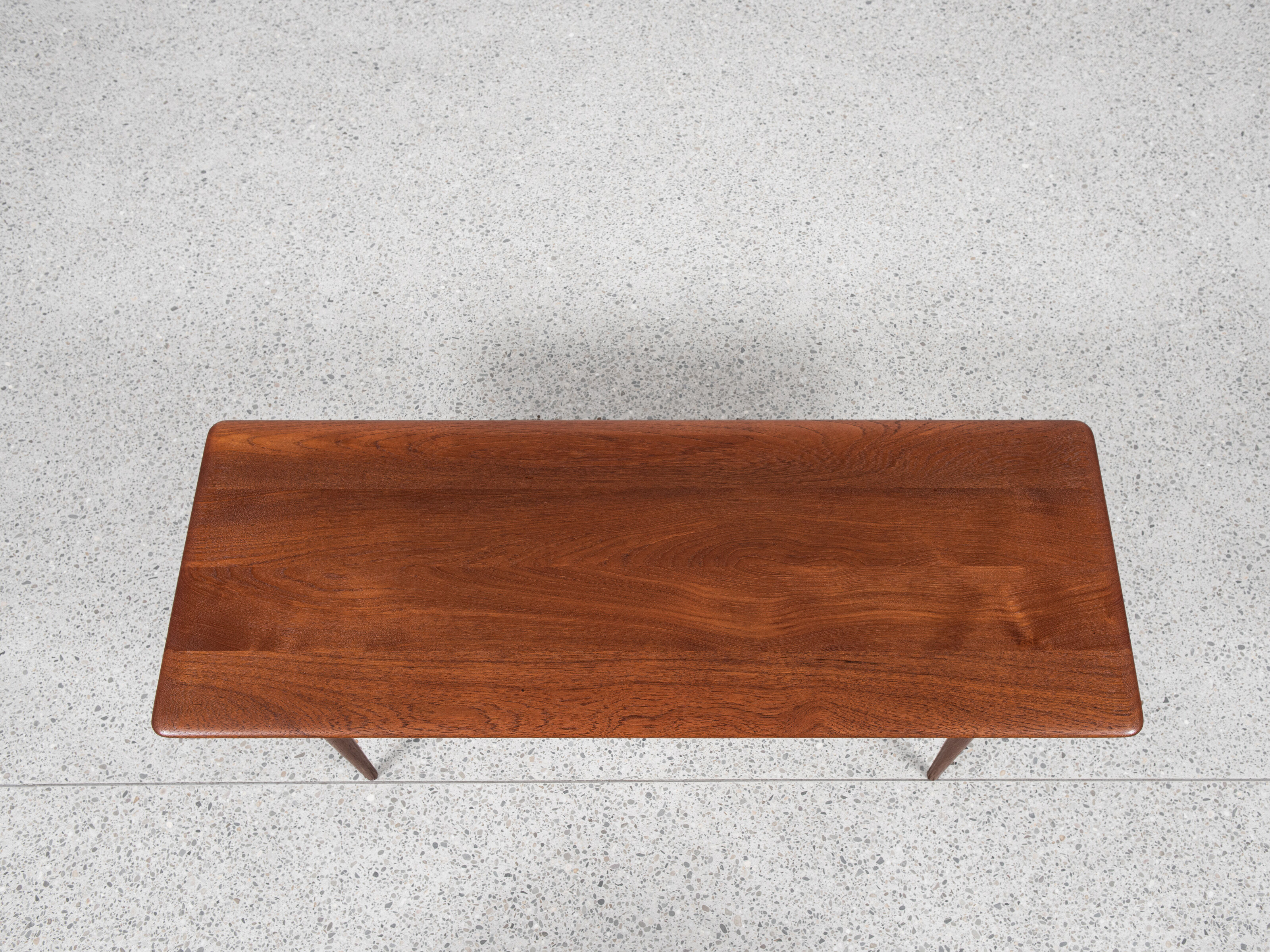 Midcentury Danish Coffee Table in Teak by Peter Hvidt & Orla Mølgaard