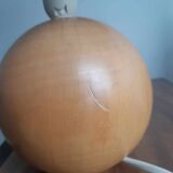 Wooden floor lamp