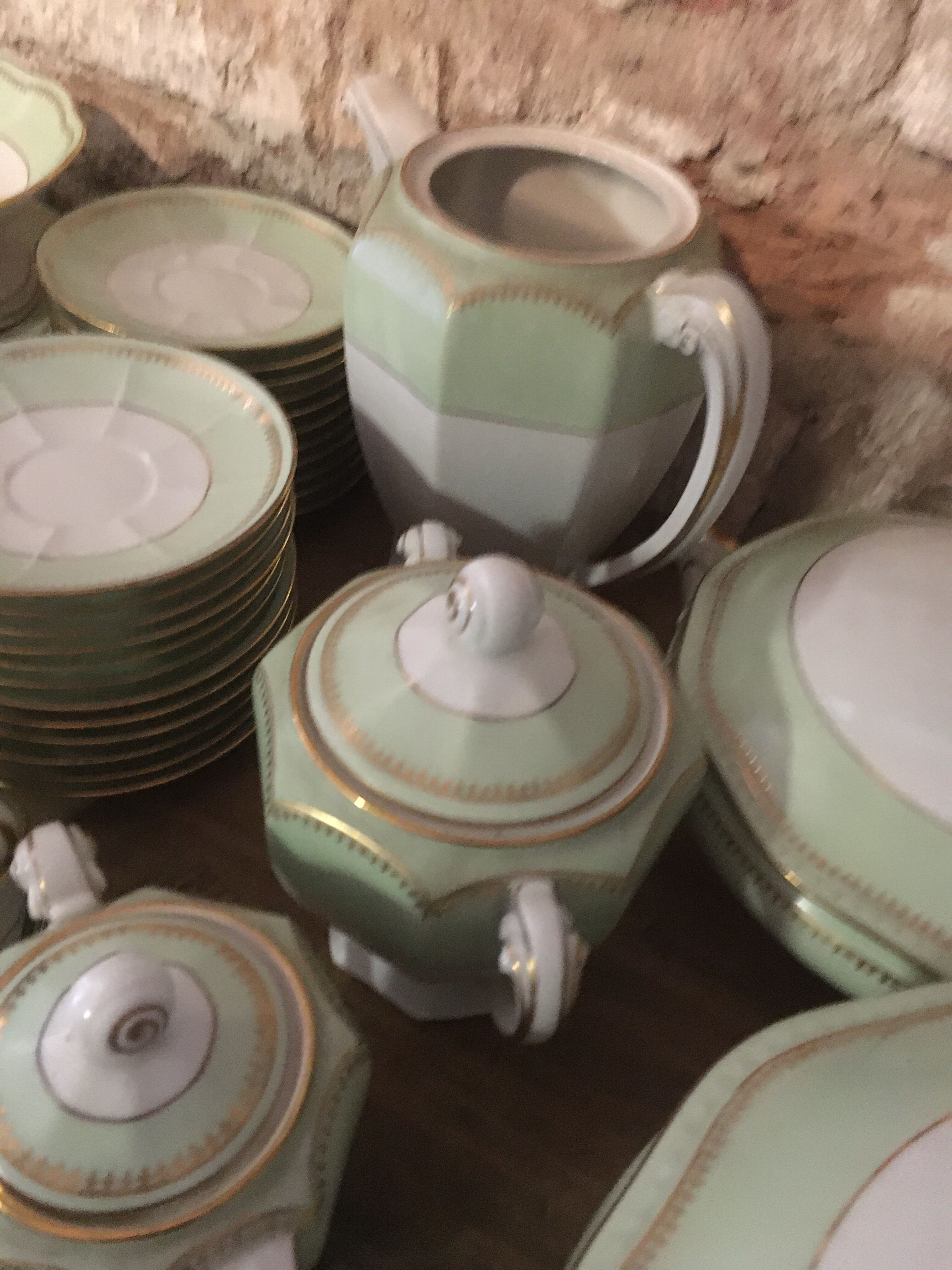 Limoges porcelain service "Nardon/Lafarge"
