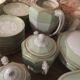 Table service in Limoges porcelain "Nardon/Lafarge"